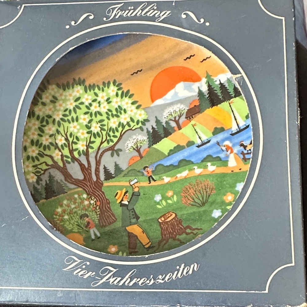 Scenic Spring Wall Plate